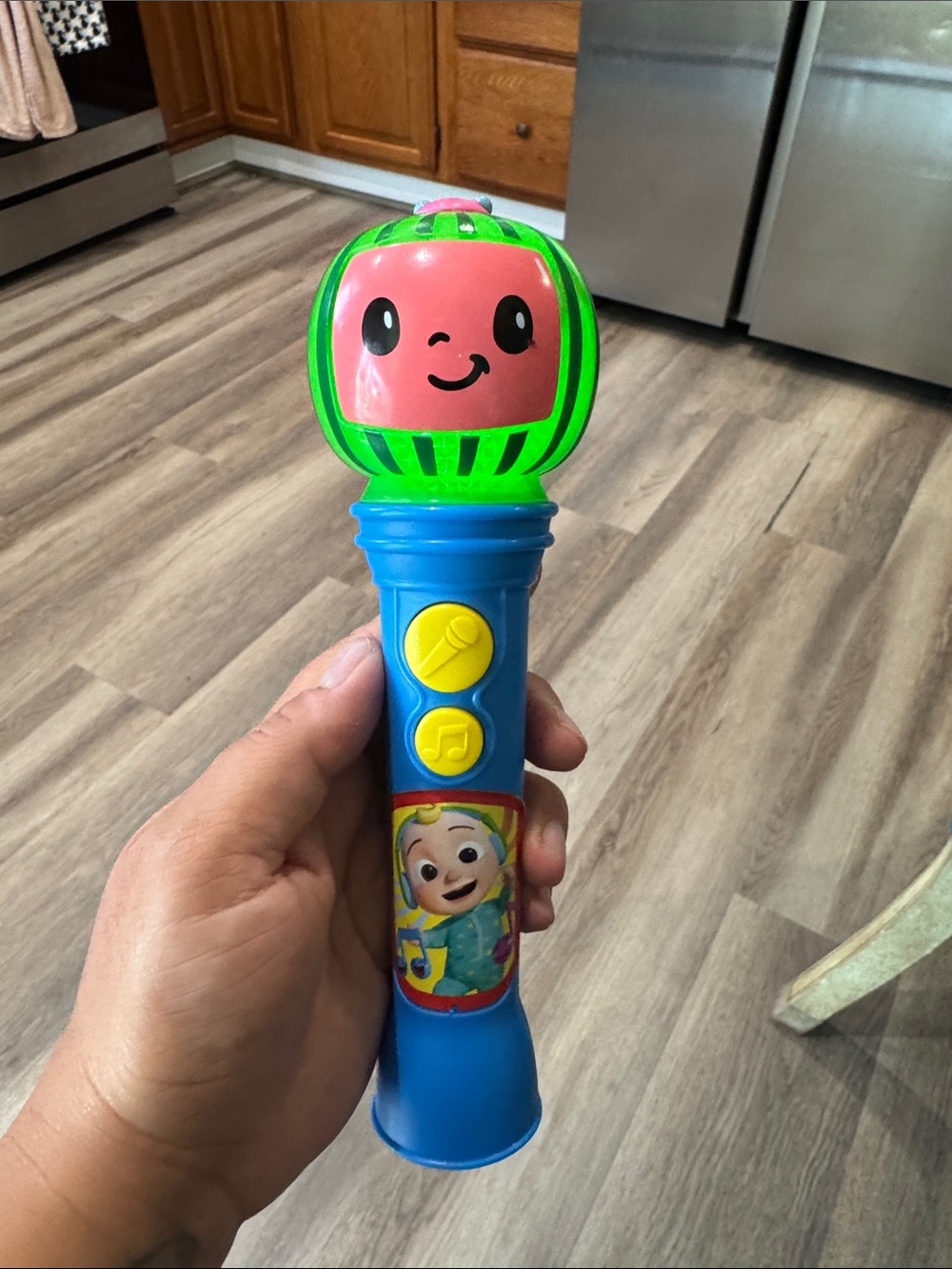 Cocomelon Toy Microphone Musical Baby Kids Toddlers Sounds Lights Works!!